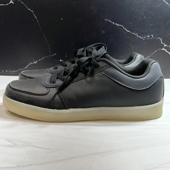 Unbranded Men’s Sneaker Black sz 8 - Picture 2 of 9